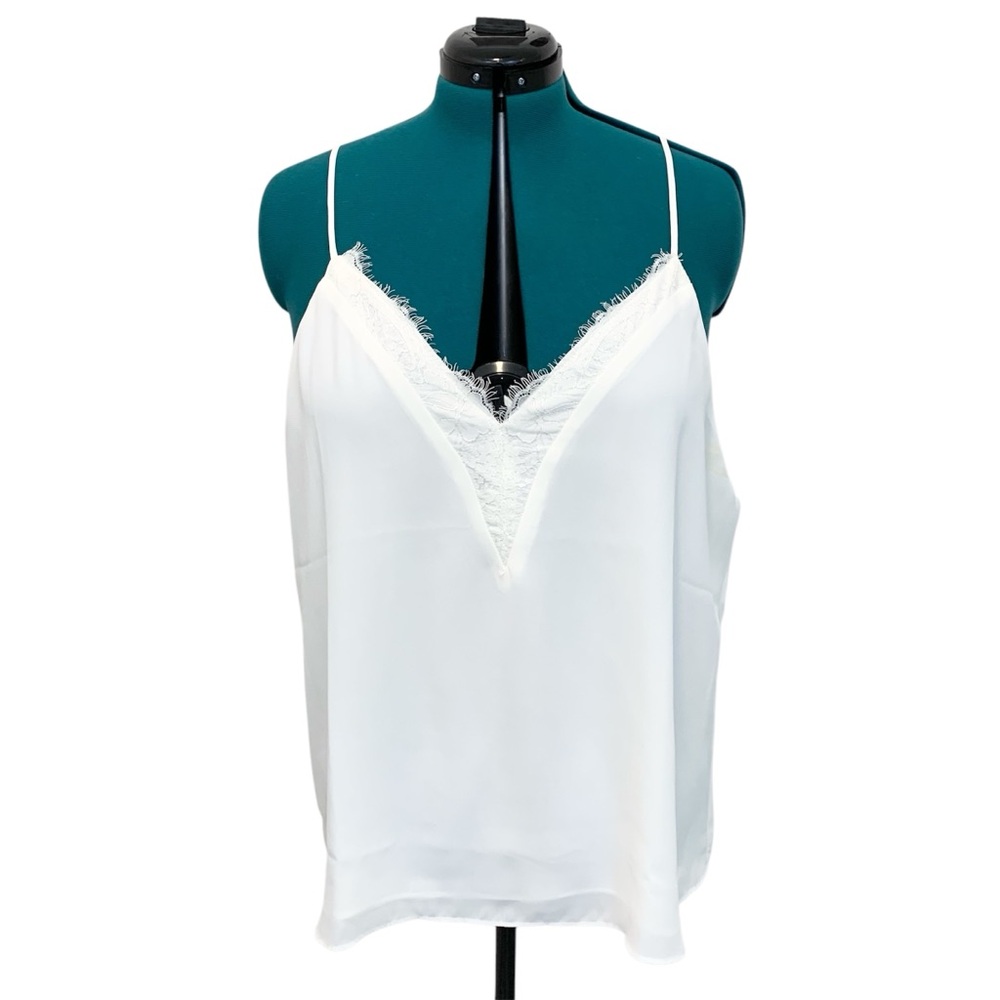 NWT Melrose & Market Camisole Top White 2X NWT